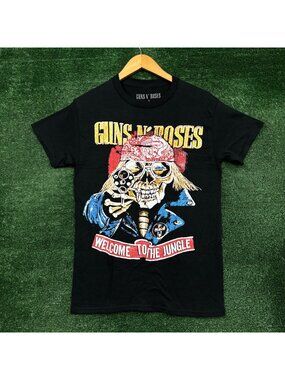 Guns N' Roses Welcome to The Jungle Rock Band T-Shirt Size Small